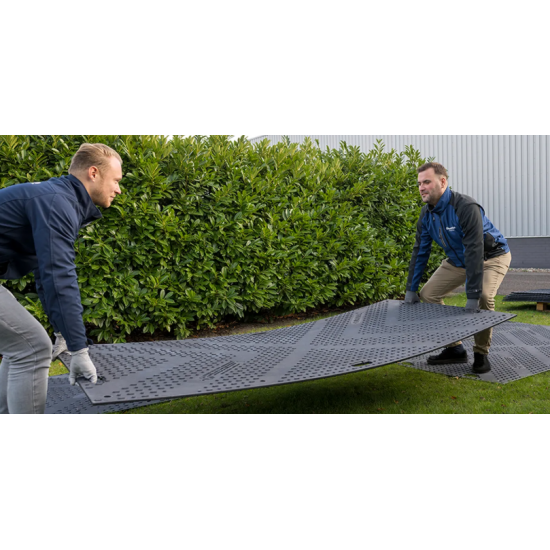 Covoraș  de protecție a solului EuroMat® TTEM Checkers, dim. 1200x2410x12mm