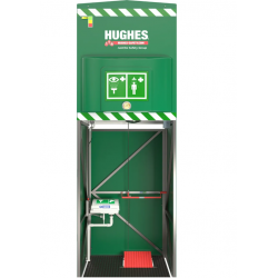 Duș de urgență cu rezervor încălzit prin imersie, 1500L, MH1500 Hughes Green Hazardous