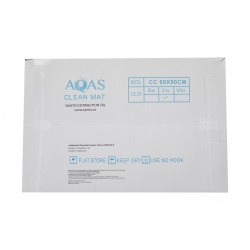 Covoras antibacterian tratat cu proprietăți dezinfectante Sticky Mat, 60 x 90 cm, 30 foi, albastru