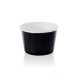 Pahare carton inghetata negre, 120 ml, 50 buc/set Pahare carton inghetata negre, 120 ml, 50 buc/set