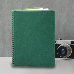 Agenda 360 piele verde