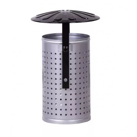 Cos stradal pentru gunoi, Metal, 35 L Cos stradal pentru gunoi, Metal, 35 L