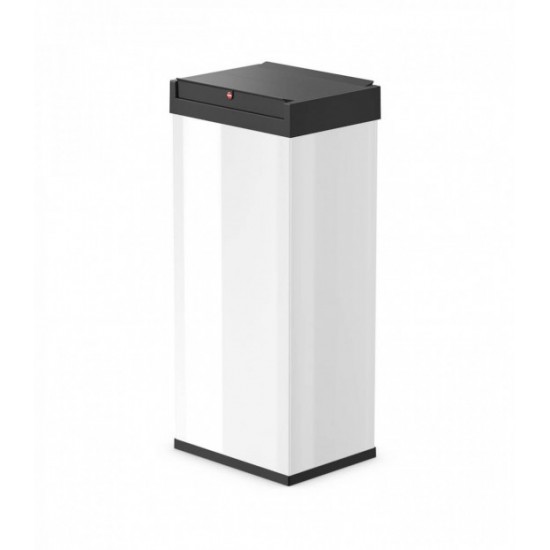 Cos de gunoi Big-Box Swing XL, 52L, otel vopsit alb, Hailo Cos de gunoi Big-Box Swing XL, 52L, otel vopsit alb, Hailo