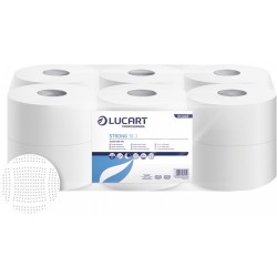 Hartie igienica 2 straturi, Jumbo Lucart, Strong 19J, 12 role, 130m Hartie igienica 2 straturi, Jumbo Lucart, Strong 19J, 12 role, 130m