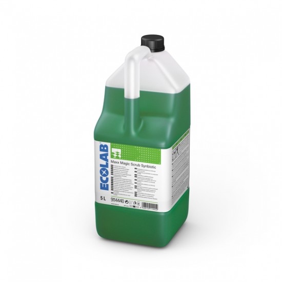 Detergent ecologic pentru pardoseli, parfumat, MAXX MAGIC SCRUB SYNBIOTIC, 5l, Ecolab