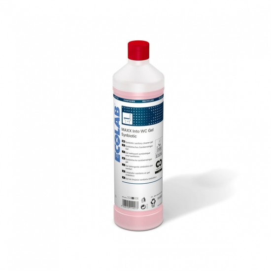 Detergent MAXX Into WC Gel Synbiotic, 1 litru, Ecolab