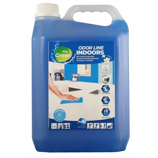 POLGREEN ODOR LINE INDOORS Detergent ecologic parfumat 5L