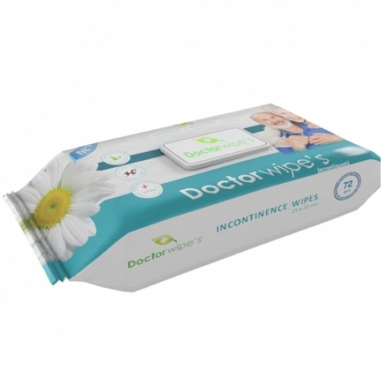 Doctor Wipes Servetele Incontinenta 72 buc Doctor Wipes Servetele Incontinenta 72 buc