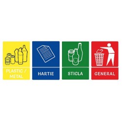 Saci menajeri verzi, cu snur, 60L, OTI, 20 buc./rola Saci menajeri verzi, cu snur, 60L, OTI, 20 buc./rola