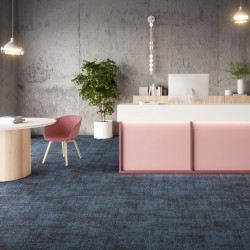 Mocheta trafic intens dale albastru First Define cod 573, fir buclat, înălțime 6.5 mm , pentru interior Mocheta trafic intens dale albastru First Define cod 573, fir buclat, înălțime 6.5 mm , pentru interior