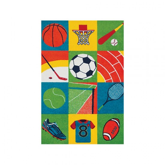 Covor Play 03KCK sport multicolor dreptunghiular 160 x 230 cm Covor Play 03KCK sport multicolor dreptunghiular 160 x 230 cm