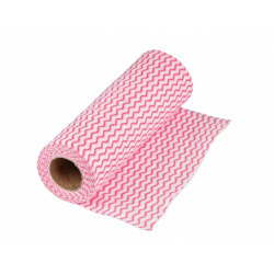 Laveta profesionala de curatare Clean Fala a '25, culoare roz, 25 pcs. Laveta profesionala de curatare Clean Fala a '25, culoare roz, 25 pcs.