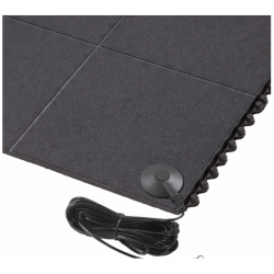 Covoraș de descărcare electrostatică Notrax Negru Cushion Ease Solid 91 cm x 91 cm Covoraș de descărcare electrostatică Notrax Negru Cushion Ease Solid 91 cm x 91 cm