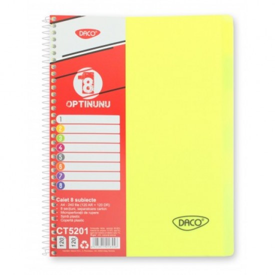 Caiet a4 240 file 8 subiecte daco ct5201 Caiet a4 240 file 8 subiecte daco ct5201