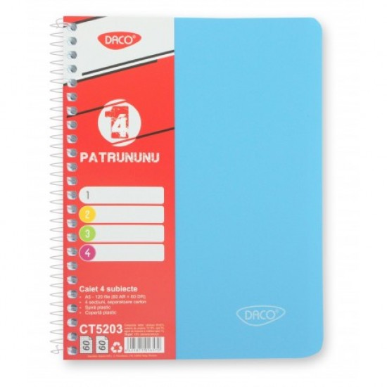 Caiet a5 120 file 4 subiecte daco ct5203 Caiet a5 120 file 4 subiecte daco ct5203