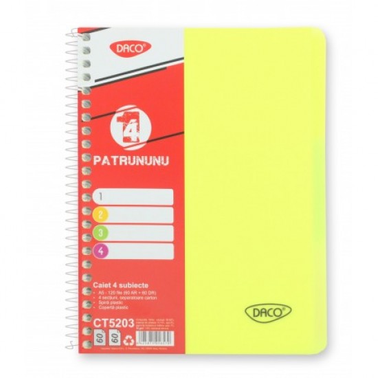 Caiet a5 120 file 4 subiecte daco ct5203 Caiet a5 120 file 4 subiecte daco ct5203