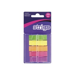 Etichete Indexare Strigo Adezive, 5 Culori, 200 File