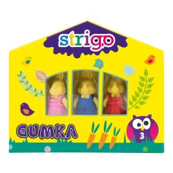 Guma de sters Strigo, Iepuras