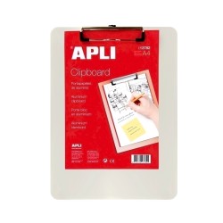 Clipboard simplu Apli, A4, aluminiu Clipboard simplu Apli, A4, aluminiu