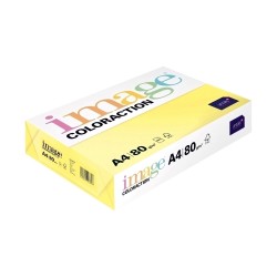 Hartie color Coloraction, A4, 80 g/mp, galben pal-light yellow, 500 coli/top Hartie color Coloraction, A4, 80 g/mp, galben pal-light yellow, 500 coli/top