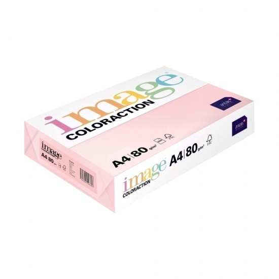 Hartie color Coloraction, A4, 80 g/mp, roz- Tropic, 500 coli/top Hartie color Coloraction, A4, 80 g/mp, roz- Tropic, 500 coli/top