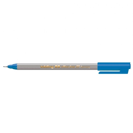 Liner Edding Office 89, varf fetru, 0.3 mm, albastru Liner Edding Office 89, varf fetru, 0.3 mm, albastru