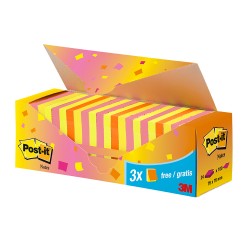Notite adezive, Post-it, 76 x 76 mm, multicolor, 100 file/bucata, 21 + 3 gratuite Notite adezive, Post-it, 76 x 76 mm, multicolor, 100 file/bucata, 21 + 3 gratuite