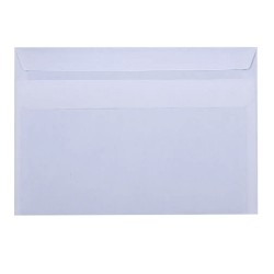 Plic C6, 114 x 162 mm, alb, autoadeziv, 80 g/mp, 25 bucati/set