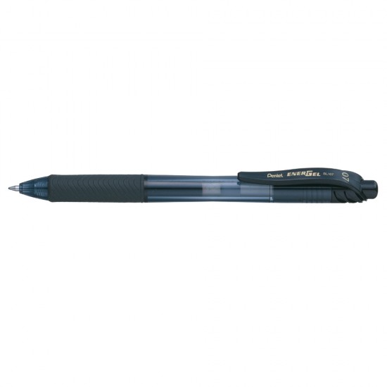 Roller cu gel, Pentel, Energel X, 0.7 mm, plastic, negru Roller cu gel, Pentel, Energel X, 0.7 mm, plastic, negru