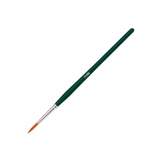 Pensulă universală rotundă, din păr sintetic, Kreul Basic, mărimea 6
