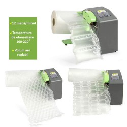 Masina pentru folie bule de aer, 12 metri/minut, 200W Masina pentru folie bule de aer, 12 metri/minut, 200W