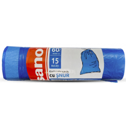 SANO SACI MENAJERI SNUR 60L, ALBASTRI