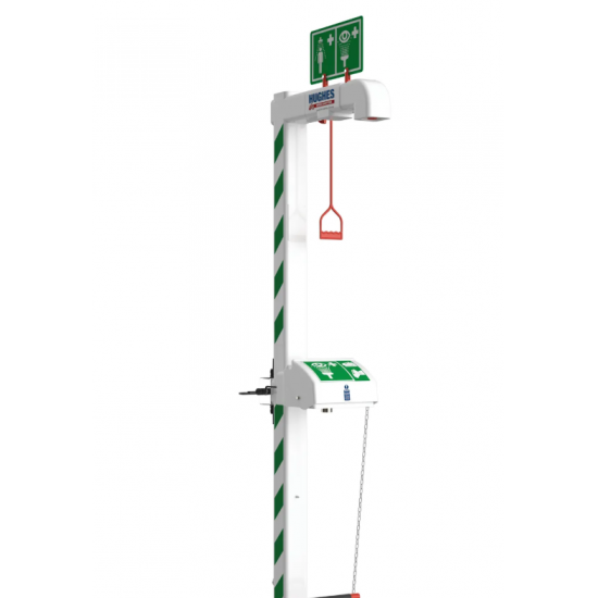 Dus de siguranta cu protectie la inghet si spalare oculara/fata AH545 Hughes spalare oculara de urgenta Dus de siguranta cu protectie la inghet si spalare oculara/fata AH545 Hughes spalare oculara de urgenta