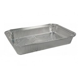 Tavi din aluminiu 2380 ml, 100 buc/set Tavi din aluminiu 2380 ml, 100 buc/set