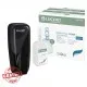 Pachet Dozator negru (gratis) pentru sapun spuma - Identity, LUCART, 1000 ml + 6 rezerve Sapun Spuma (1 bax)