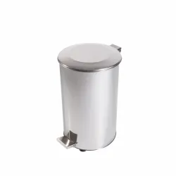 Cos gunoi inox cu pedala, 70 litri. foarte rezistent