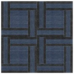 Covoras aluminiu AluTileMat, MINI (17mm) CARINA 2D - model Needlefelt