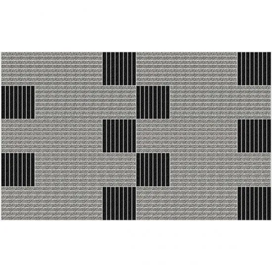 Covoras aluminiu AluTileMat, MINI (17mm) GEMINI 2D - model premium Coral