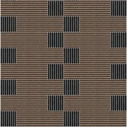 Covoras aluminiu AluTileMat, MINI (17mm) GEMINI 2D - model Needlefelt