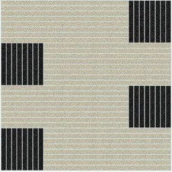 Covoras aluminiu AluTileMat, MINI (17mm) LYRA 2D - model premium Coral