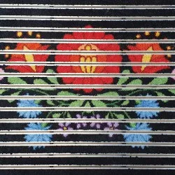 Covoras aluminiu AluLogoMat Mini, profil 17 mm,  exterior/interior personalizat