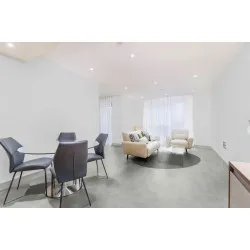 PVC Eterogen Topaz Stencil Concrete LIGHT GREY