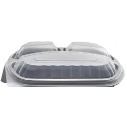 Capac caserole meniu 1/2/3 compartimente, 50 buc/set