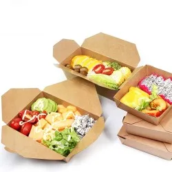 Cutie de meniu,  kraft,  900ml, 50 buc/set