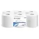 Hartie igienică 300 grame, 91m, alba, 2 straturi, portionata, 446 foi, JUMBO 300, LUCART