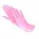 Manusi roz de unica folosinta, Nitrylex pink, marime S, 100 buc./cutie Manusi roz de unica folosinta, Nitrylex pink, marime S, 100 buc./cutie
