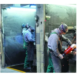 Covoraș de sudură Notrax Negru Skymaster® HD Niru® FR 465 91 cm x 91 cm