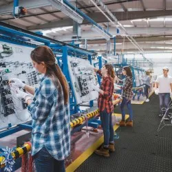 Covoraș de descărcare electrostatică Notrax Negru/Galben Diamond Flex ESD 45 cm x 45 cm, cutie 8 buc.