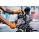 Manusi din nitril, GO ® GRIP, orange